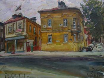 Painting Plovdiv, Patriarh Evtimiy Street. Dobrovolskaya Gayane