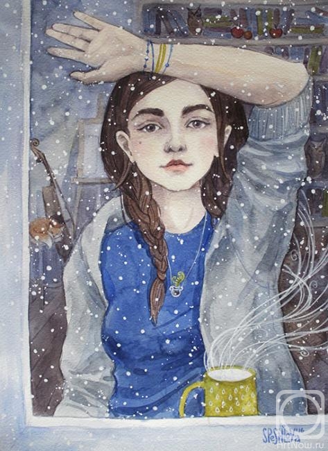 Speshilova Anna. The First Snow