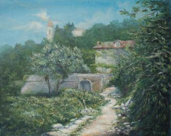 Abandoned village , Montenegro (Montenegro Painting To Buy). Zhukov Alexey