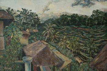 Rice terraces, Bali. Zhukov Alexey