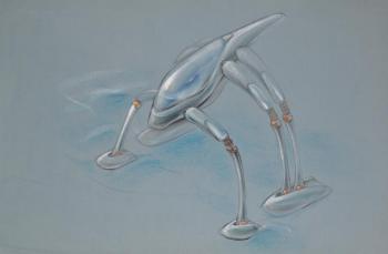 Futuristic aqualiner ekiz