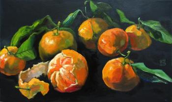 Mandarins from Cyprus. Sergeyeva Irina