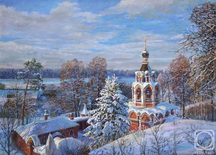 Panov Eduard. Frost and sun. Zvenigorod