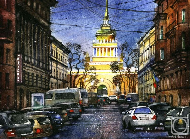 Ivanova Olga. Gorokhovaya street