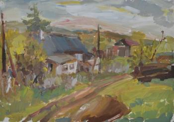 Spring in an old village. Efimova Ulya
