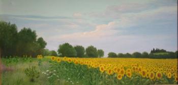 Sunflowers. Schitz Viktor