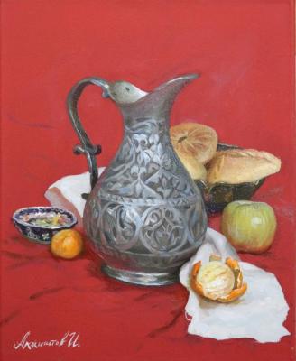 still life with jug (kumgan). Akzhgitov Ildar