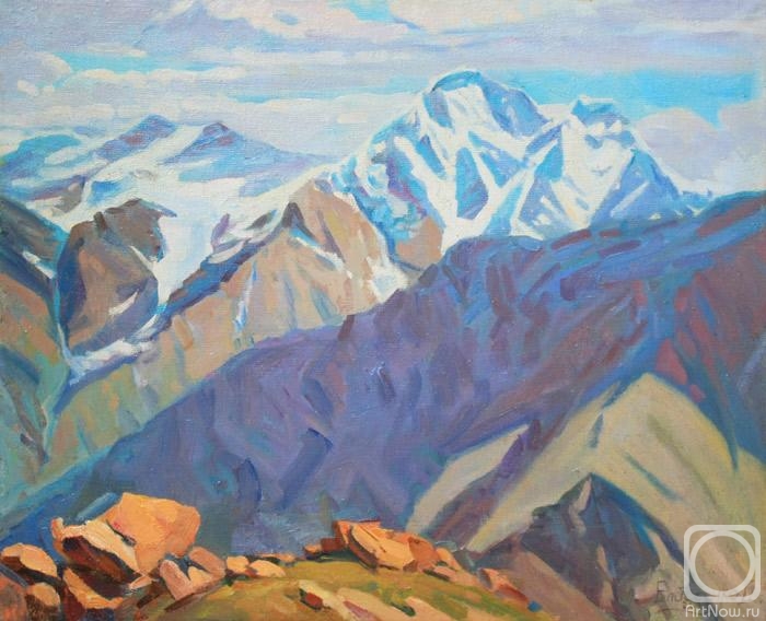 Eliseenko Denis. Snowy peaks
