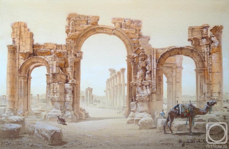 Zhuravlev Alexander. Arch in Palmyra