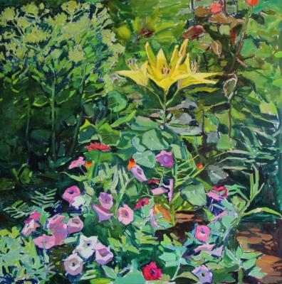 Summer flower bed. Grigorieva-Klimova Olga