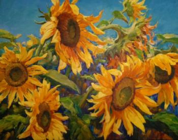 Sunflowers. Ryzhenko Vladimir