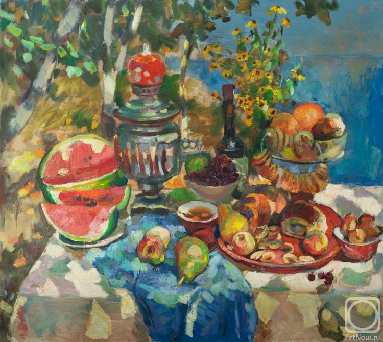 Grischenko Roman. Samovar and watermelon