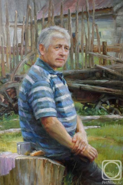 Rybina-Egorova Alena. Portrait of the Artist Yambusheva Malik