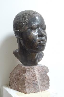 Portrait of a young man from Guinea