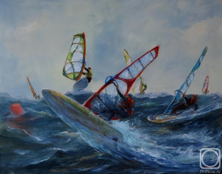 Solovev Alexey. Windsurfing. Dance With a Wind