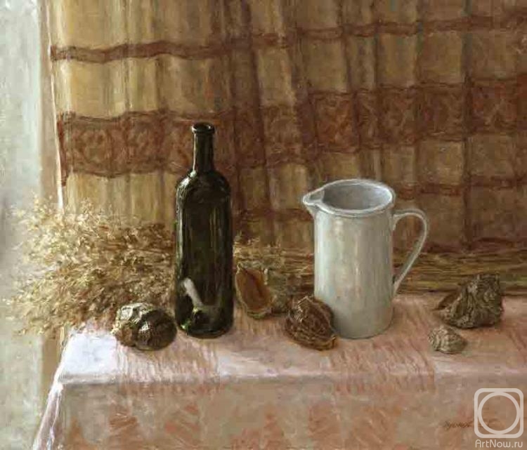Glushkov Sergey. Still life with shells