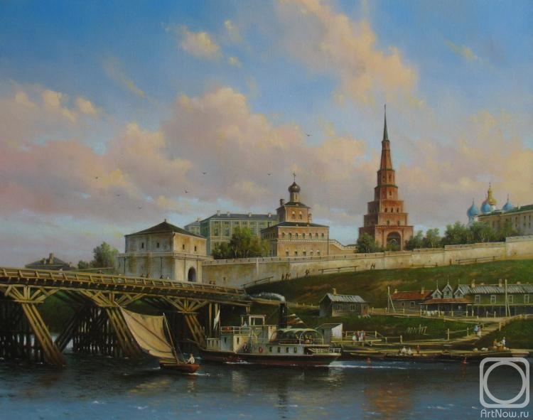 Akulov Oleg. Kazan Kremlin, p. Kazanka, type the beginning of the 20th century