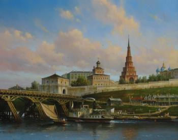 Kazan Kremlin, p. Kazanka, type the beginning of the 20th century. Akulov Oleg