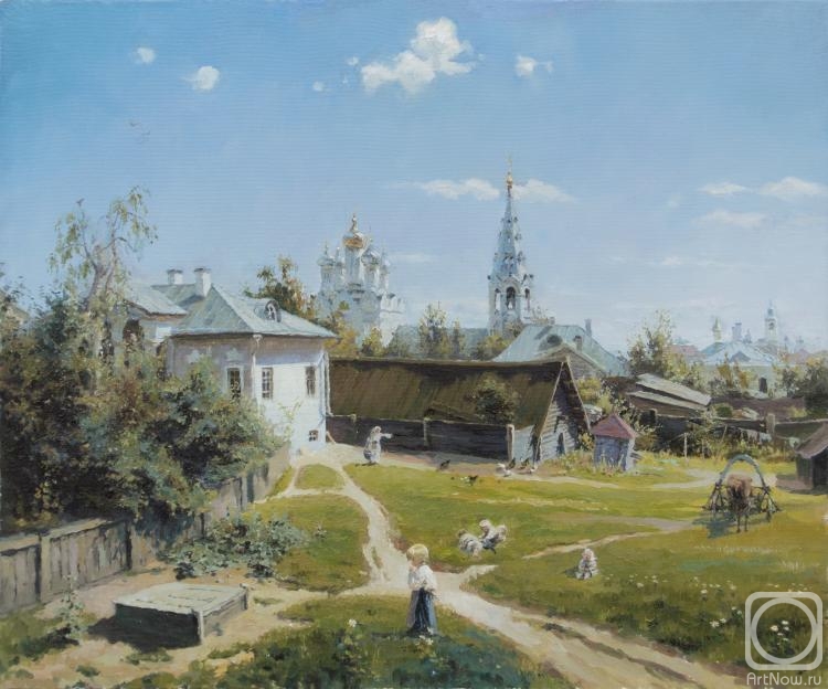 Zhilov Andrey. Moscow courtyard
