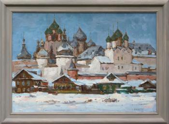 Rostov Kremlin in winter. Katyshev Anton