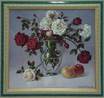 Still life with roses