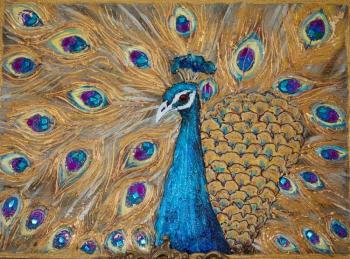 Peacock (Peacock Feather). Mishchenko-Sapsay Svetlana