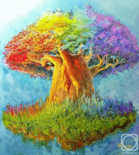 Barkov Vladimir. Rainbow Baobab