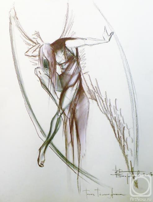 Barkov Vladimir. Dark Angel Dance (sketch)