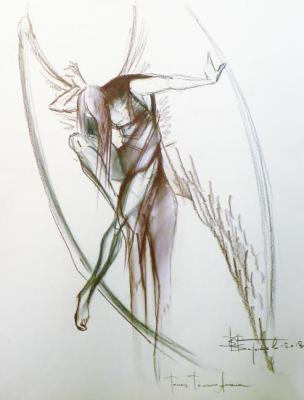 Dark Angel Dance (sketch). Barkov Vladimir