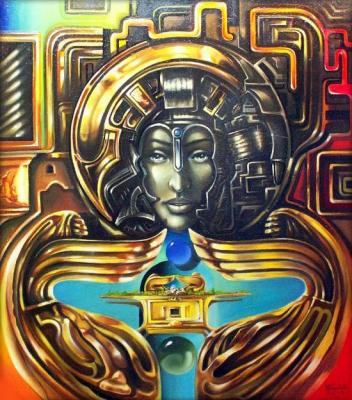 The Mystery of the Ark of the Covenant (Fabulous Paintings). Barkov Vladimir