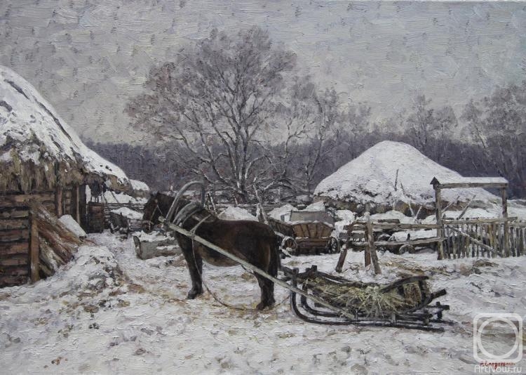 Soldatenko Andrey. Winter evening