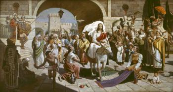 Jesus Enters Jerusalem. Loukianov Victor