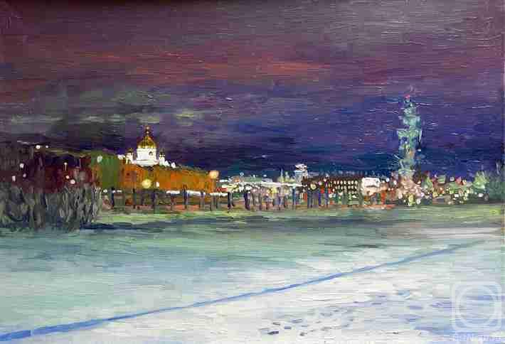 Kozhin Simon. Moscow at Night