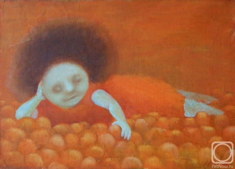 Shalmanova Alesia. In oranges