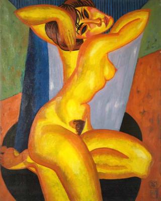 Caryatid Modigliani. Krasavin Alexey