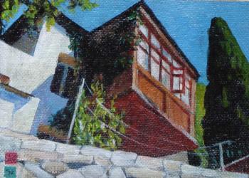 Knipper-Chekhov O. House (Yalta Oil Painting). Krasavin Alexey
