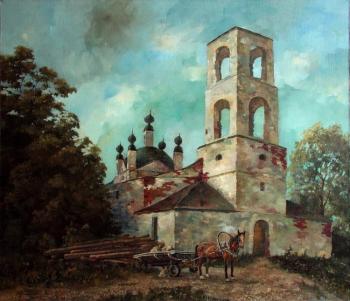 The old Church (Horse Carriage). Zerrt Vadim