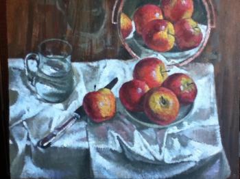 " Apples and mirror. Balaeva Tatiana