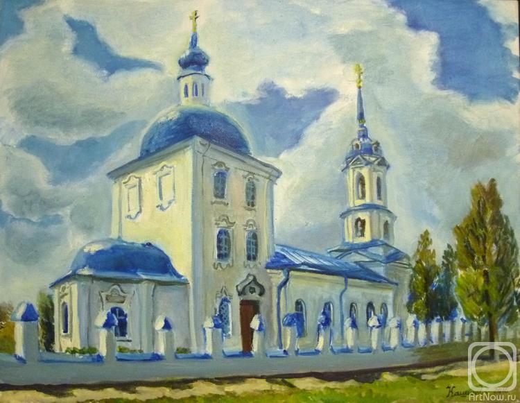 Kashina Eugeniya. Church of the Annunciation in Zaraysk