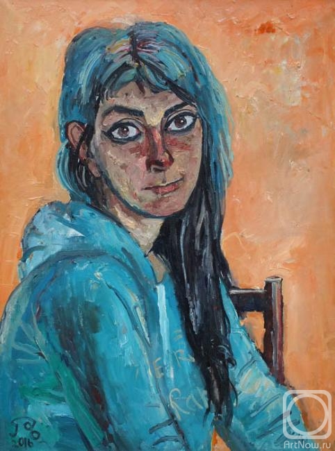 Pomelov Fedor. Portrait of Gemma