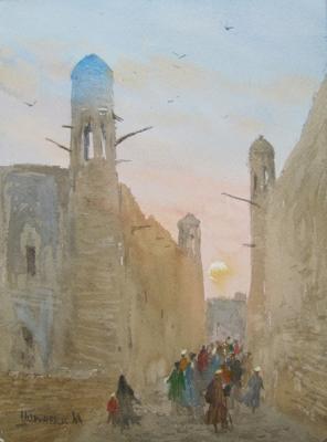 In the east. Mukhamedov Ulugbek