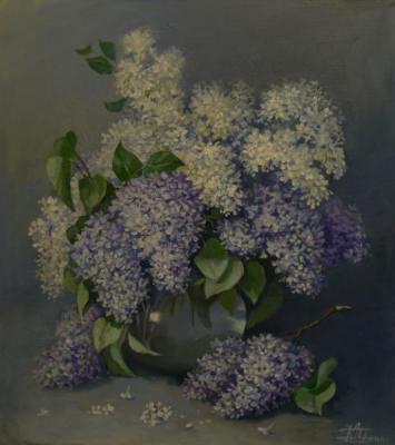 Lilac bouquet (). Panina Kira