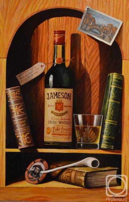 Melnikov Alexander. Still life with whiskey