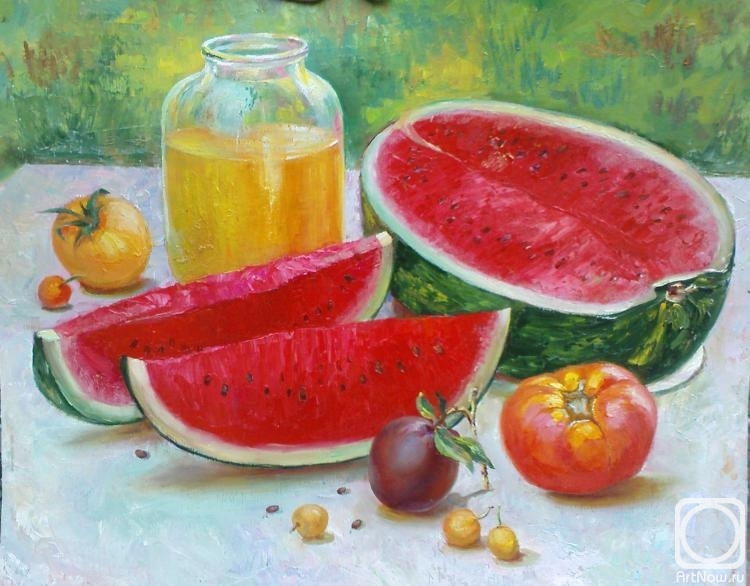 Kuznetsova Anna. Watermelon and honey