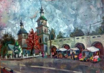 Zaraysk. Fair (Autumn Painting Zaraysk). Silaeva Nina