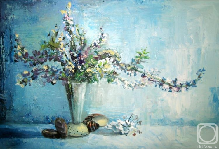 Pariy Anna. Blue Still Life