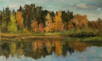 By the pond. Serebrennikova Larisa