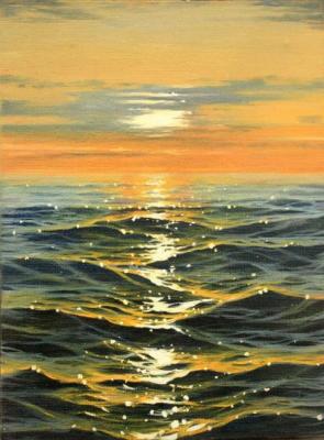 evening waves. Kuznetsov Sergey