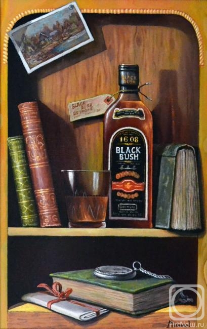 Melnikov Alexander. Still life with whiskey