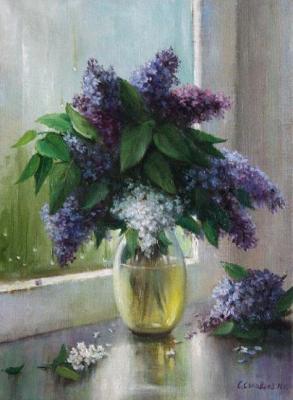 Blossomed lilacs. Solovyev Sergey